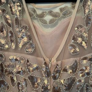 Sequin Embellished floor length dress